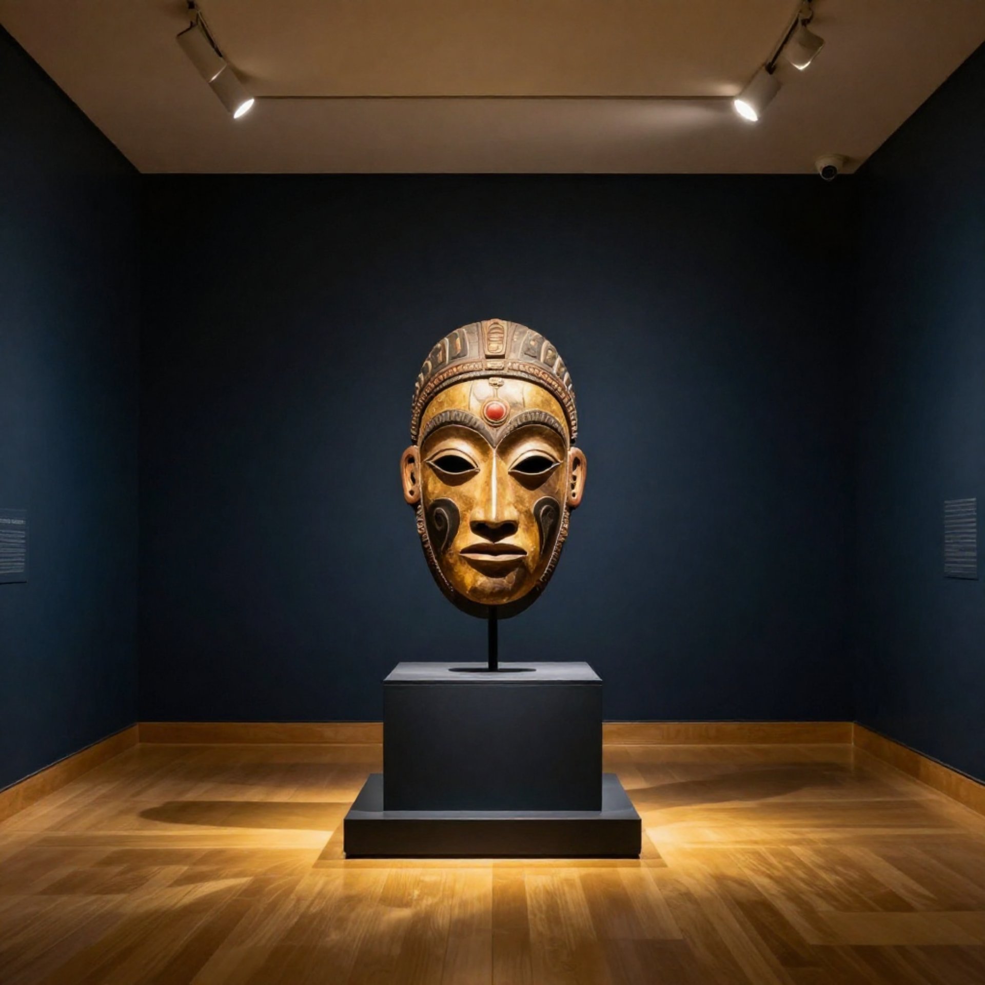 Masque traditionnel Yakoma